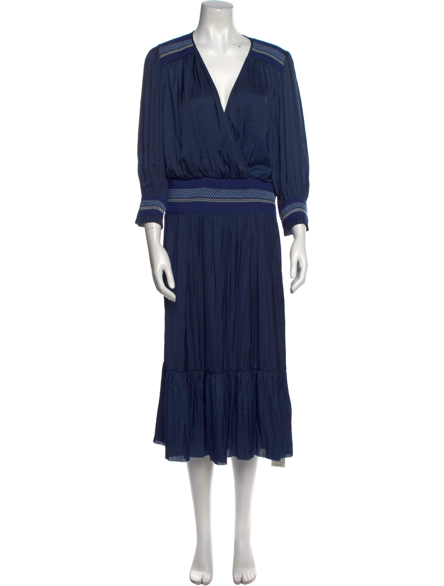Gerard Darel V-Neck Long Dress