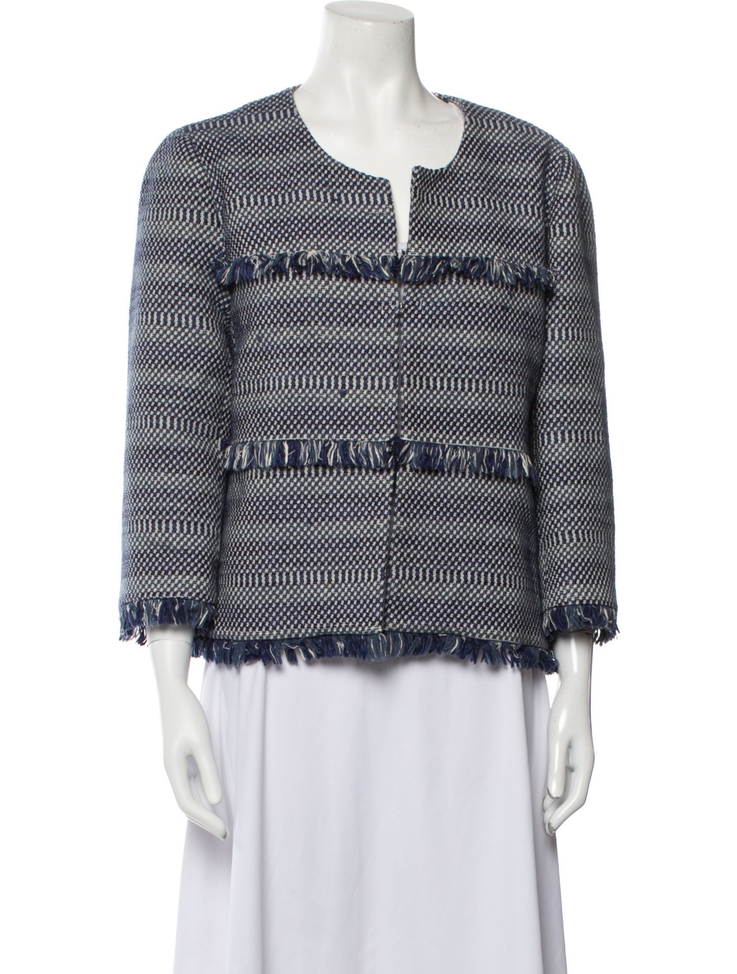 Gerard Darel Tweed Pattern Jacket