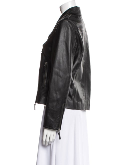 Gerard Darel Leather Biker Jacket