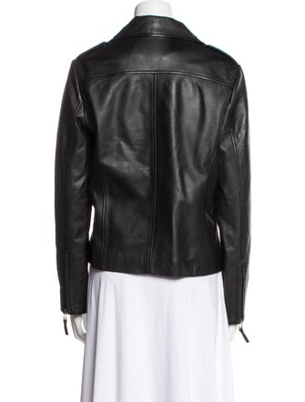 Gerard Darel Leather Biker Jacket