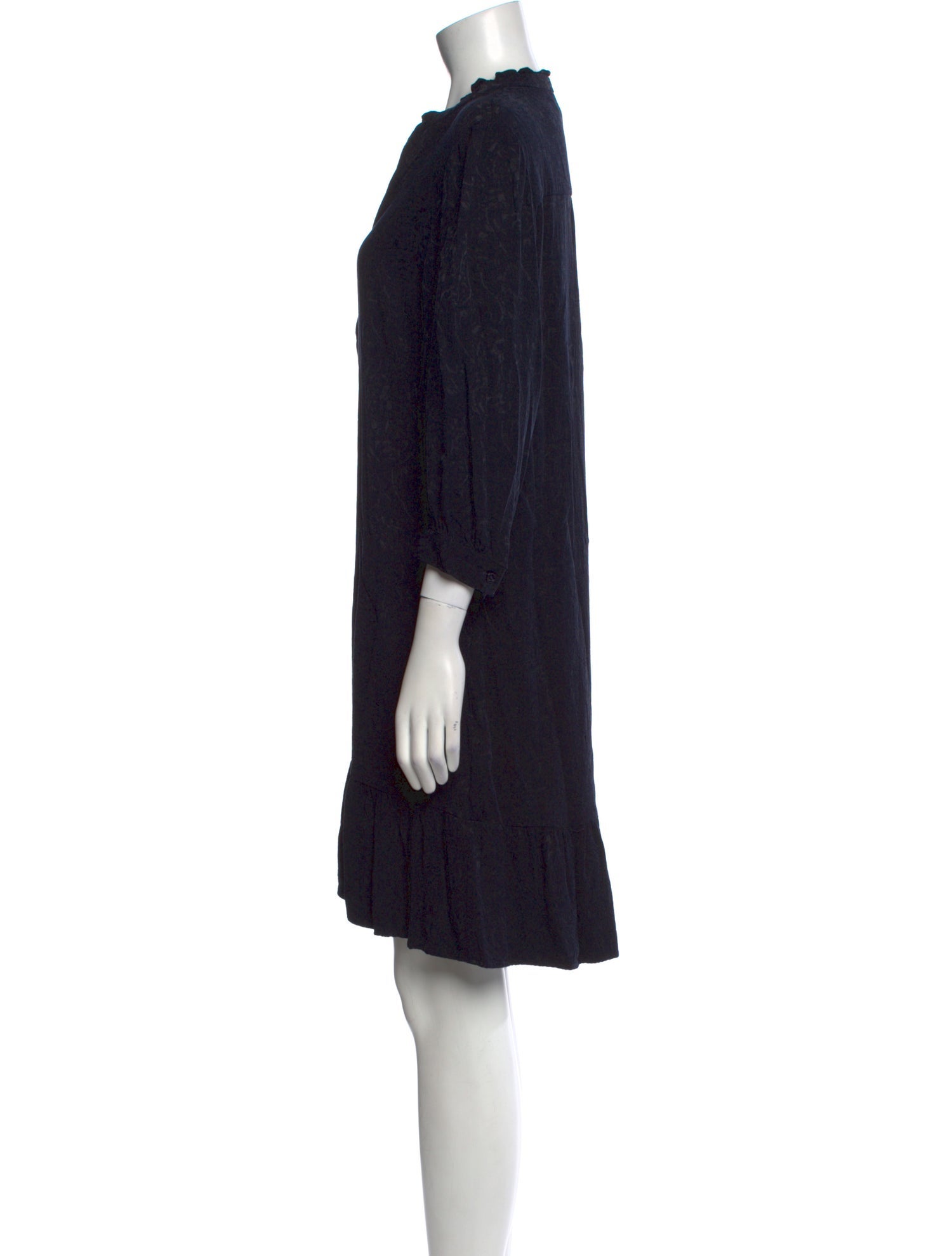 Gerard Darel V-Neck Mini Dress