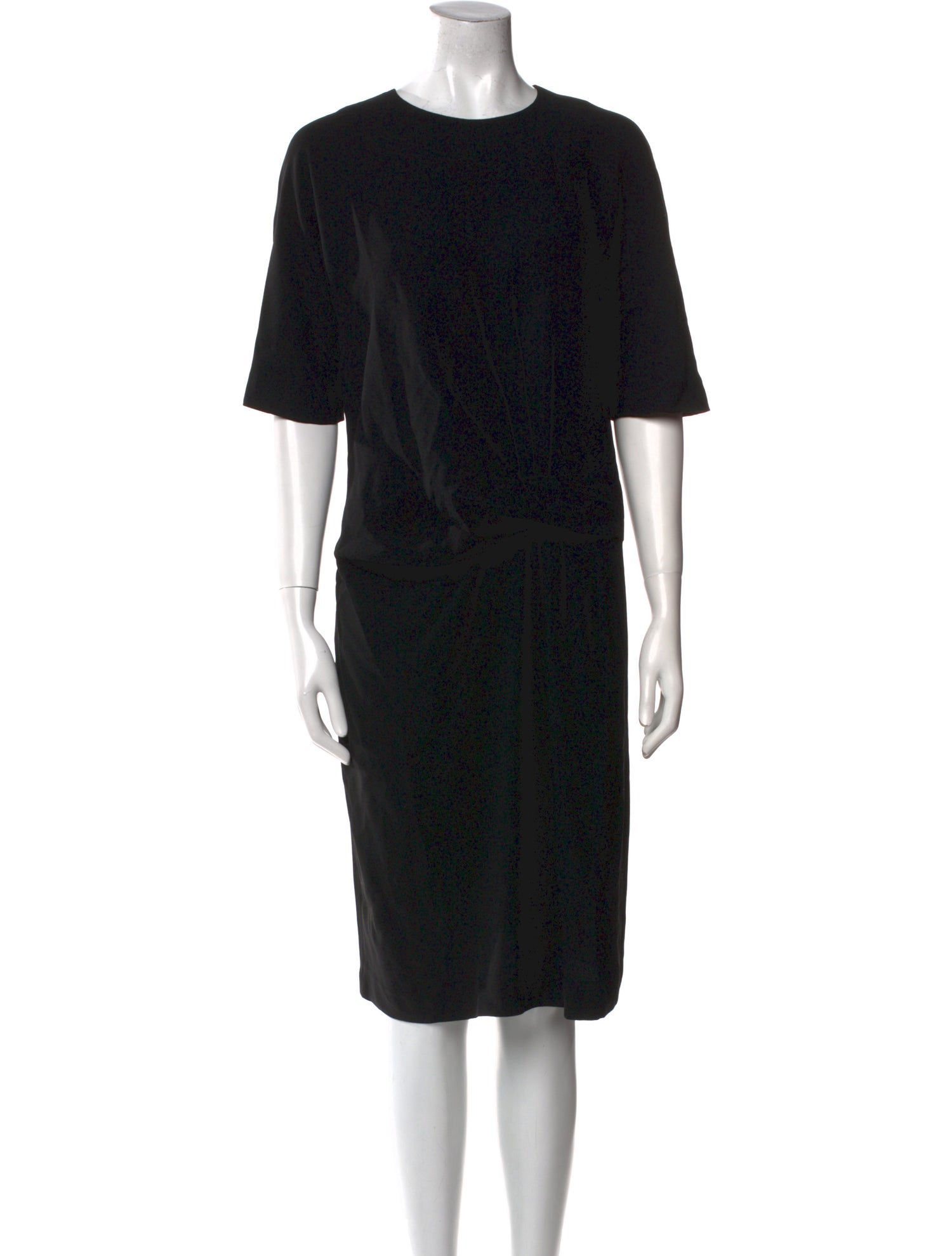 Gerard Darel Crew Neck Knee-Length Dress