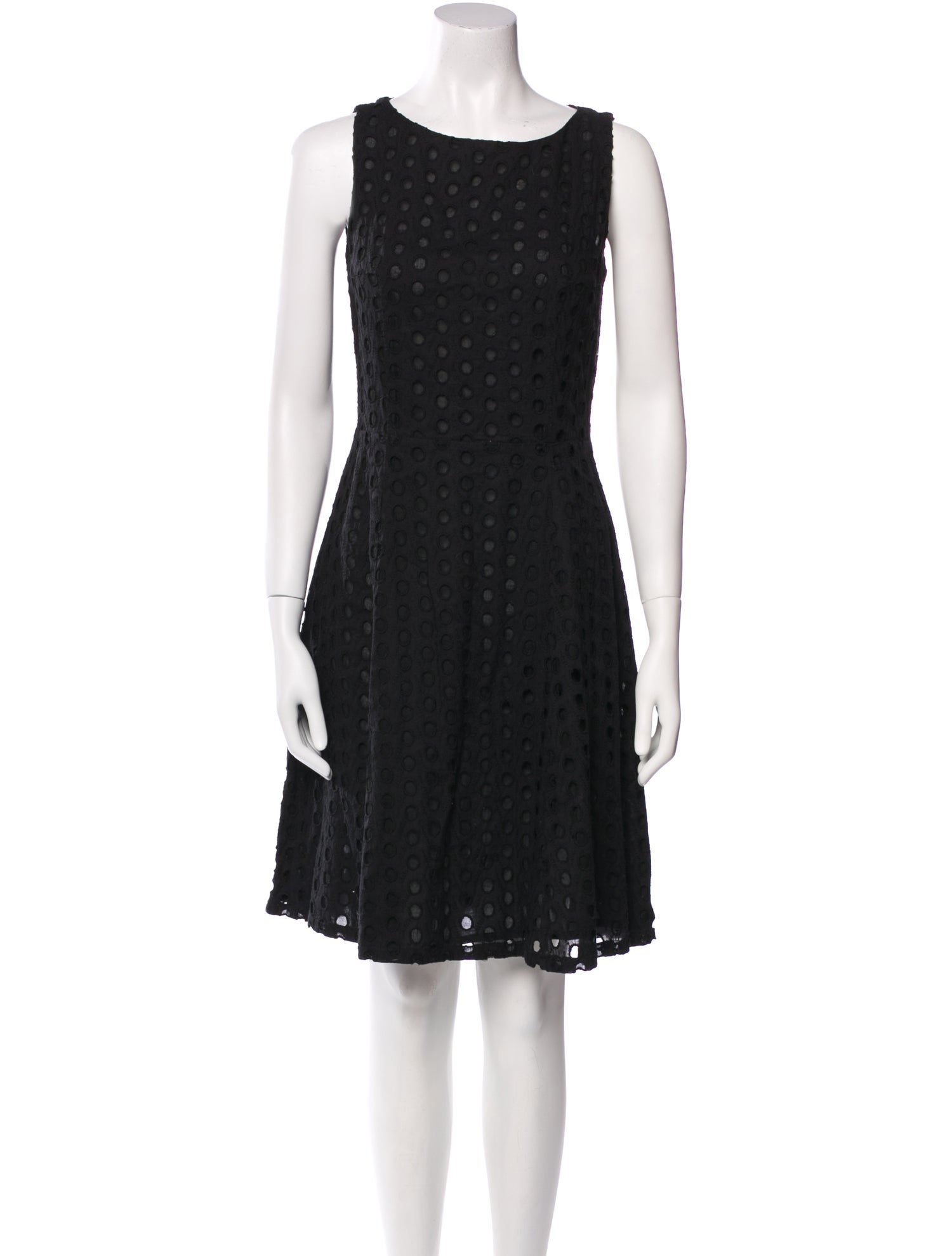 Gerard Darel Scoop Neck Mini Dress