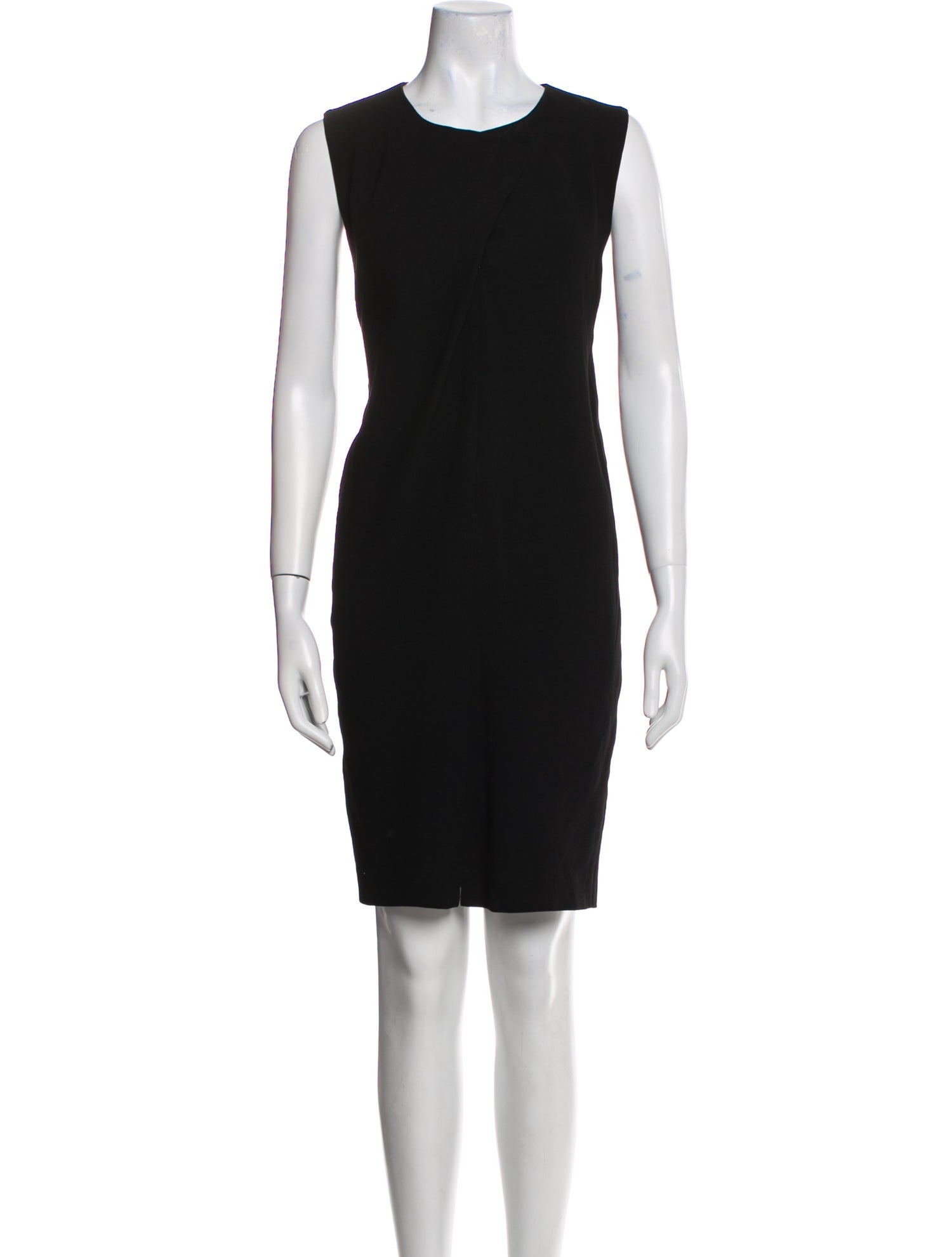 Gerard Darel Crew Neck Knee-Length Dress