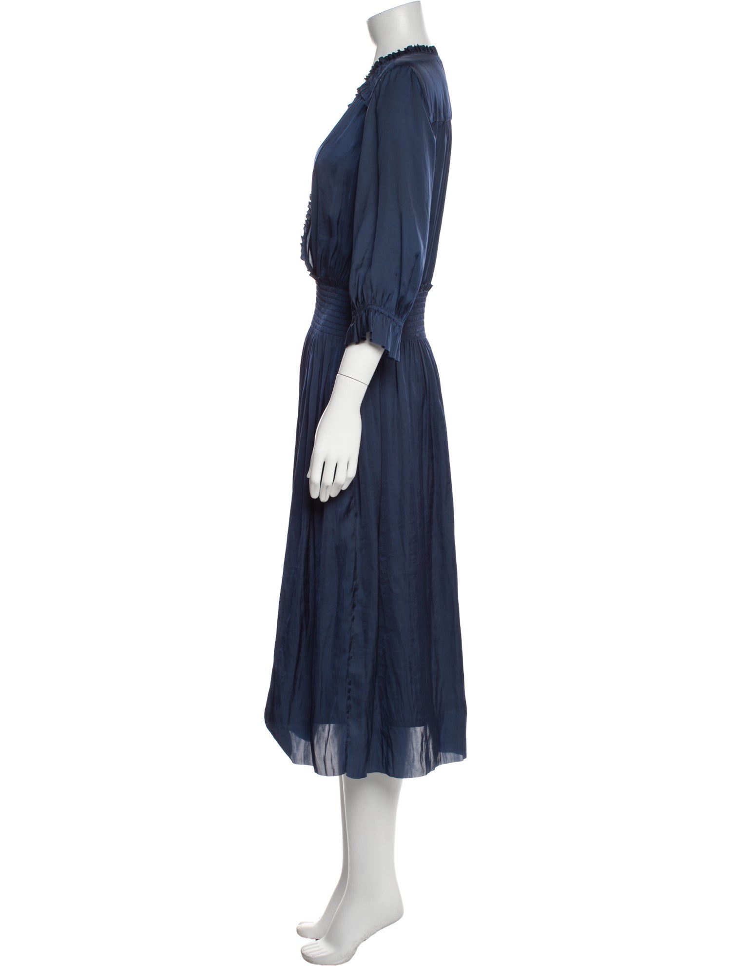 Gerard Darel V-Neck Long Dress