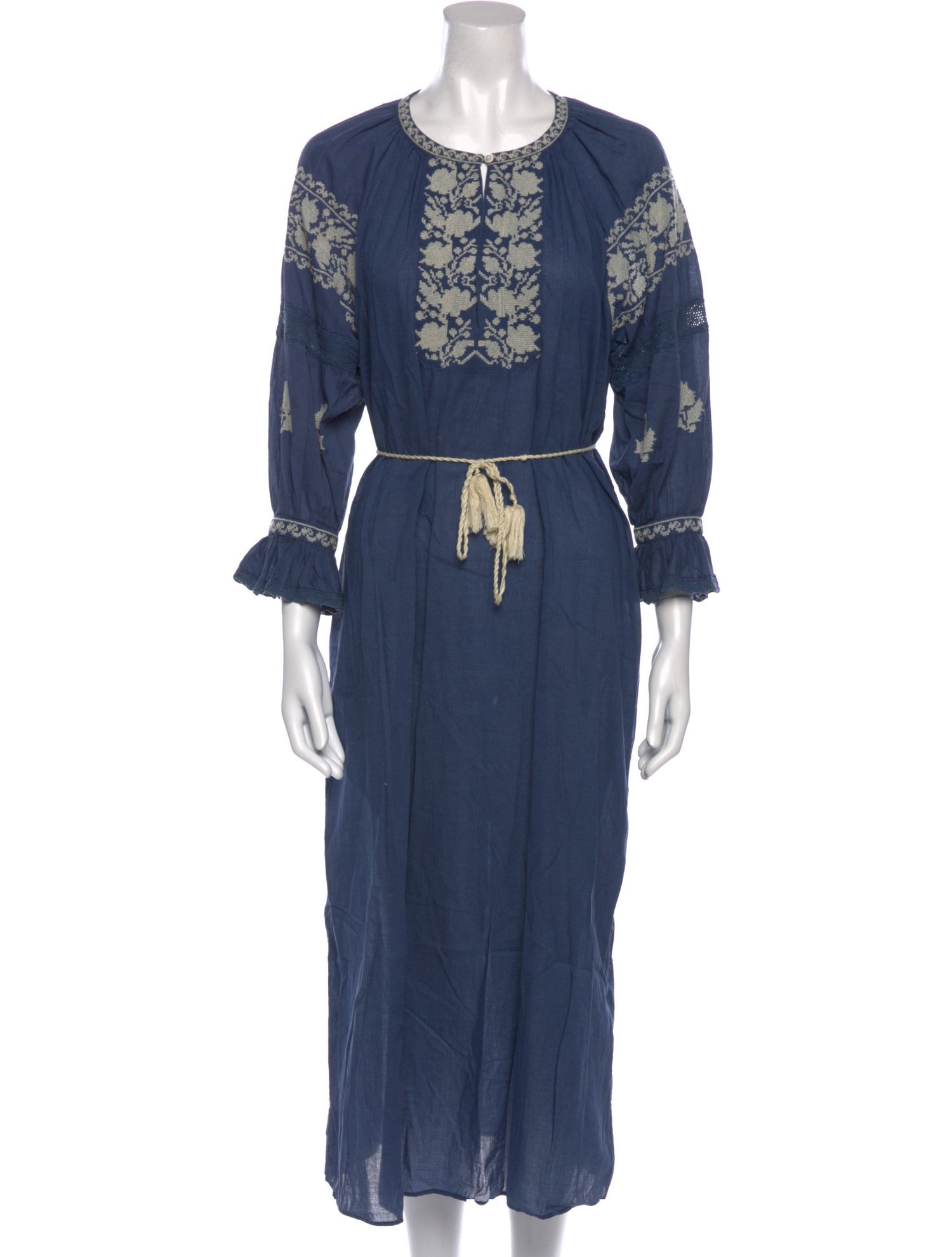 Gerard Darel Printed Midi Length Dress