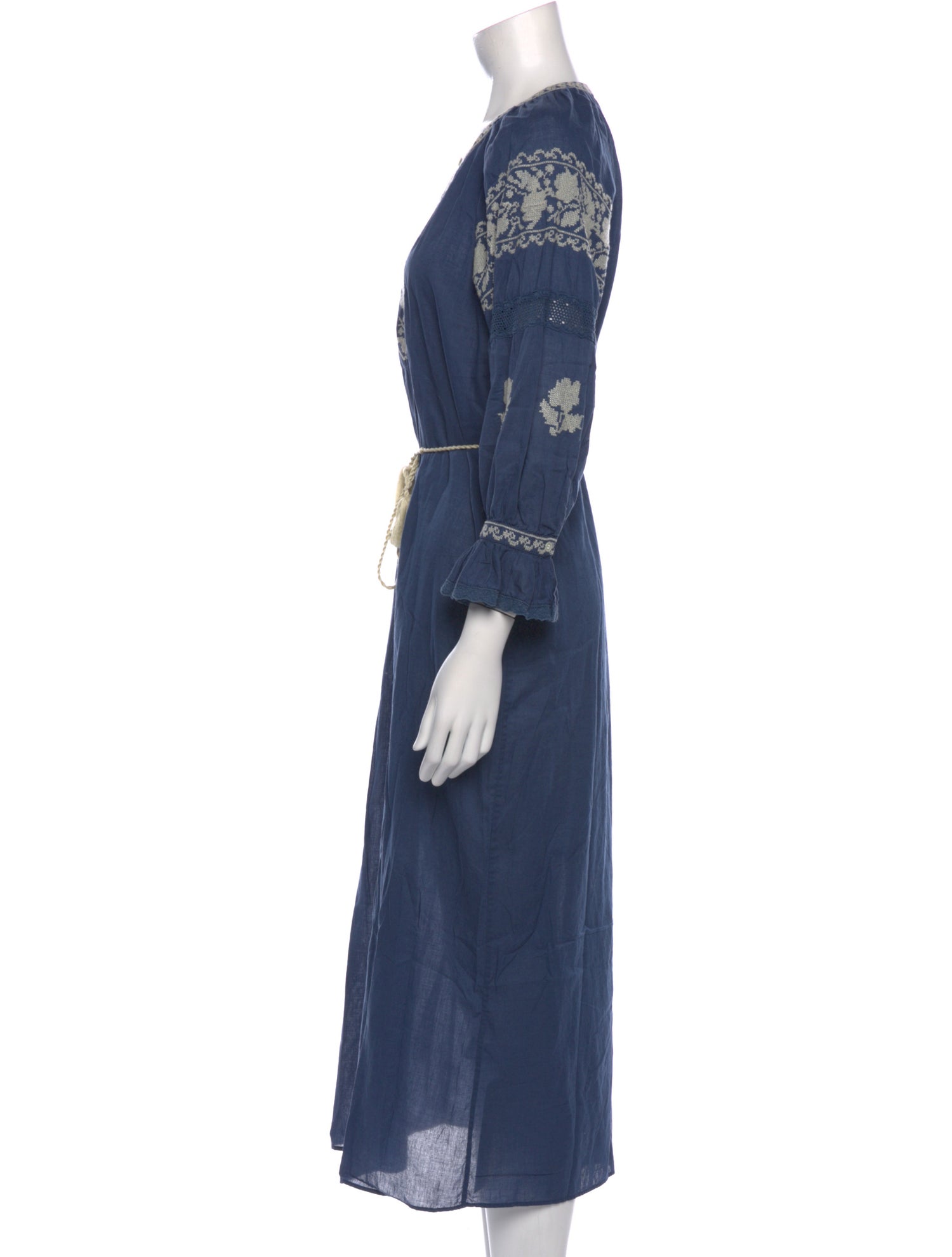 Gerard Darel Printed Midi Length Dress