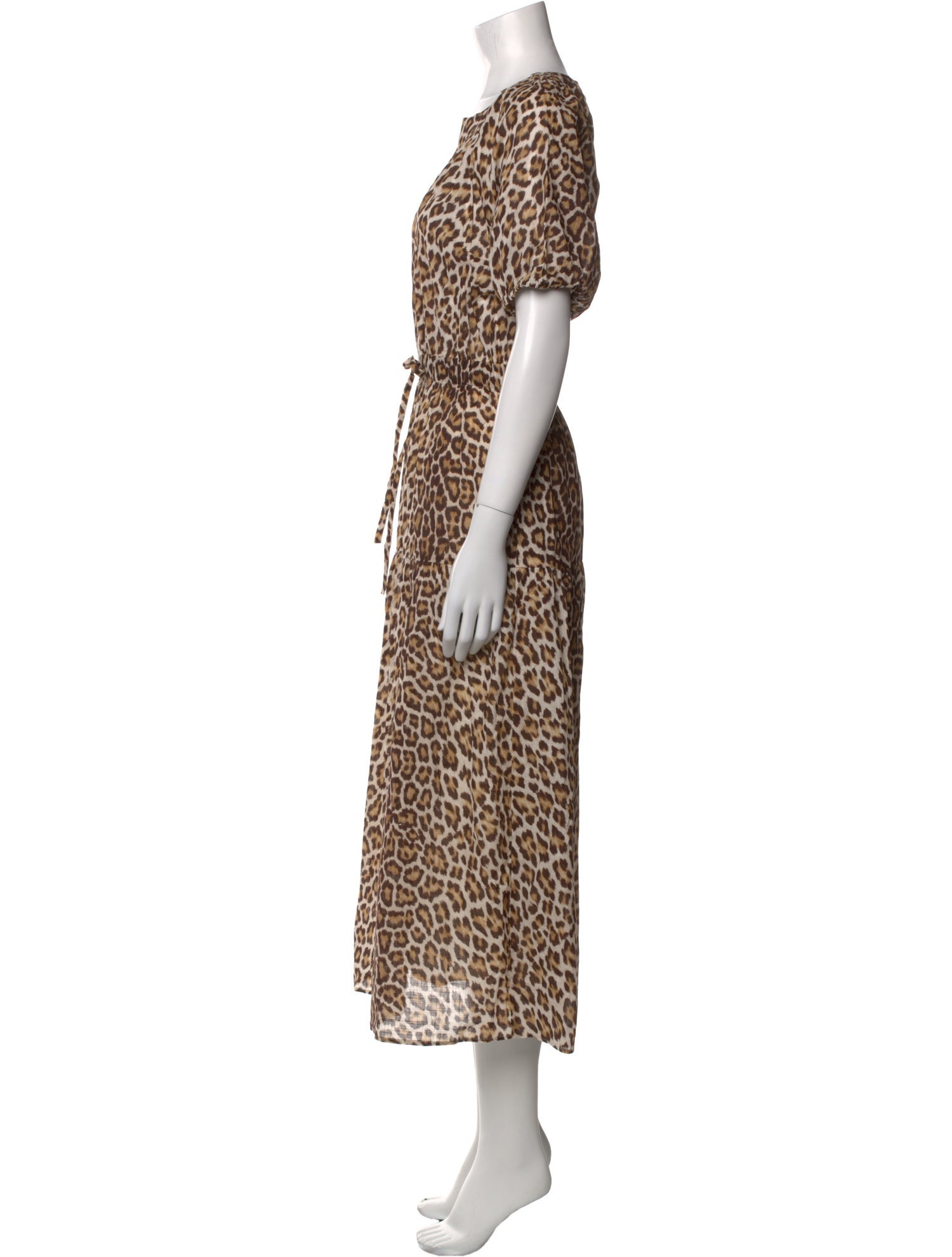 Gerard Darel Animal Print Long Dress w/ Tags