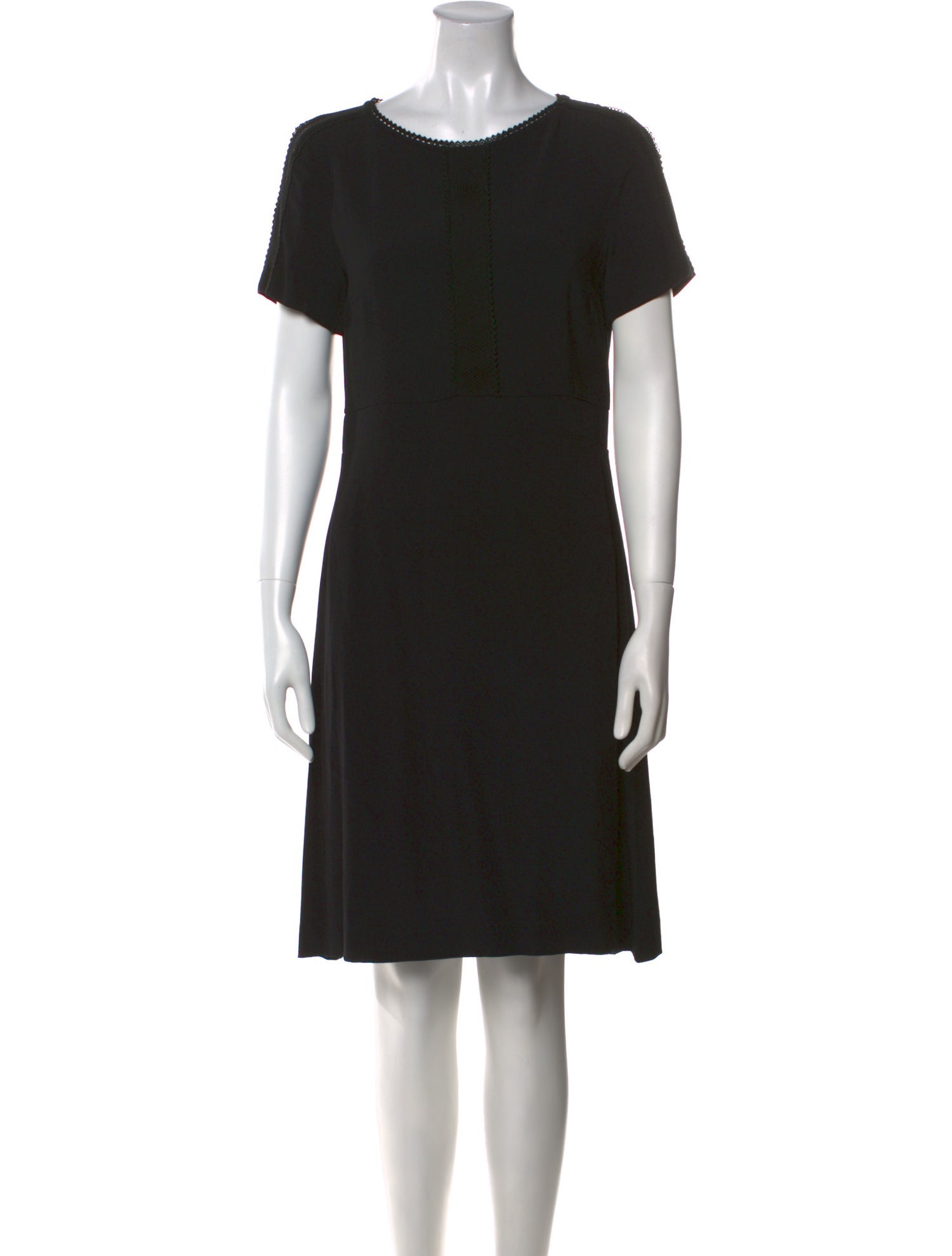 Gerard Darel Scoop Neck Knee-Length Dress