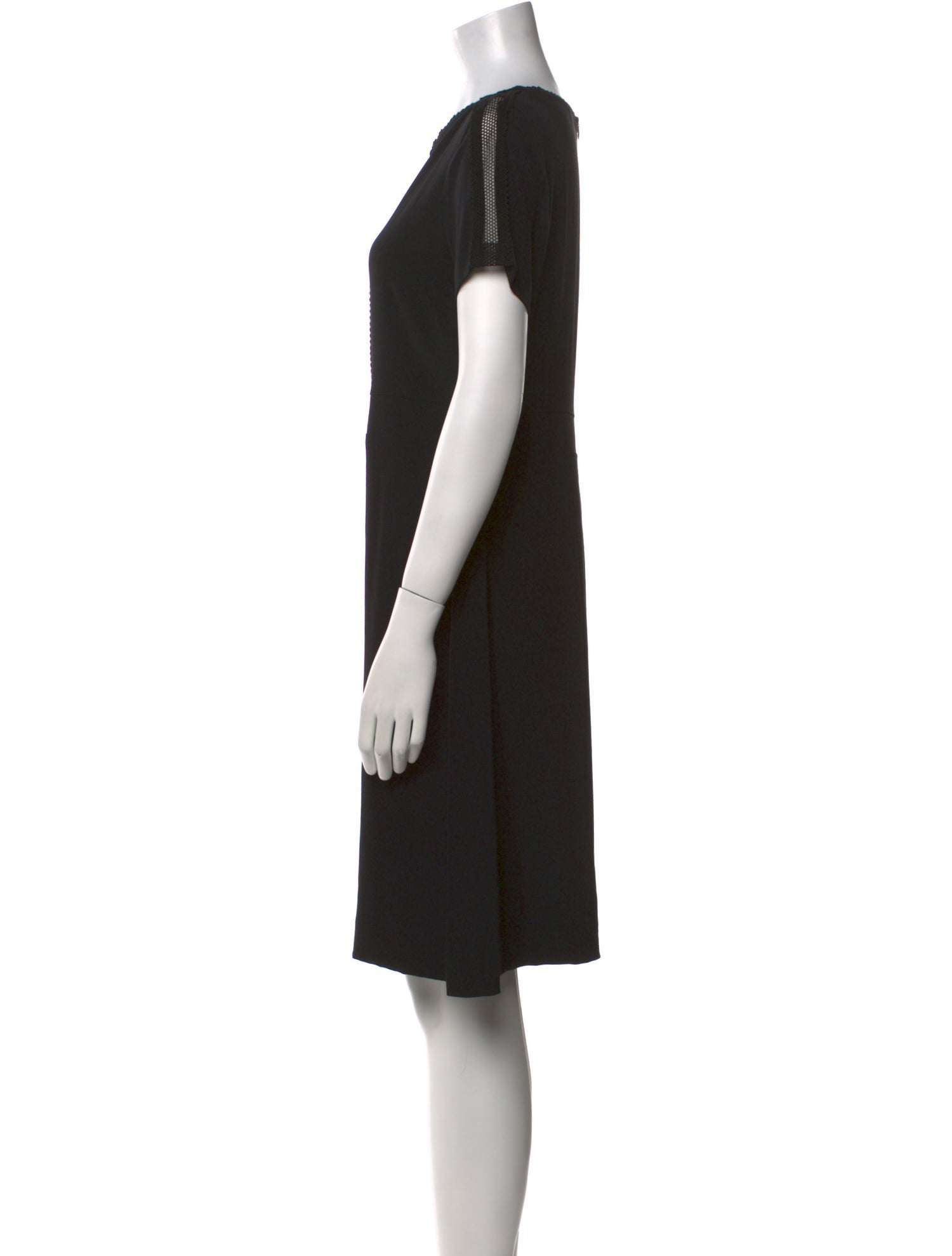 Gerard Darel Scoop Neck Knee-Length Dress