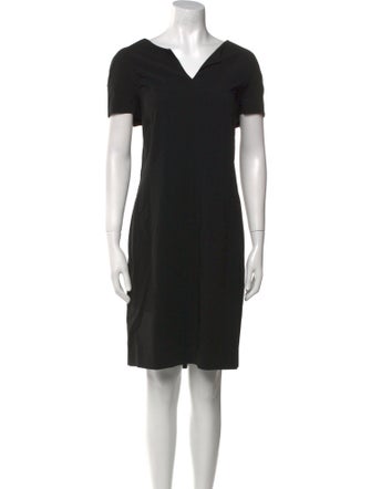 Gerard Darel V-Neck Knee-Length Dress