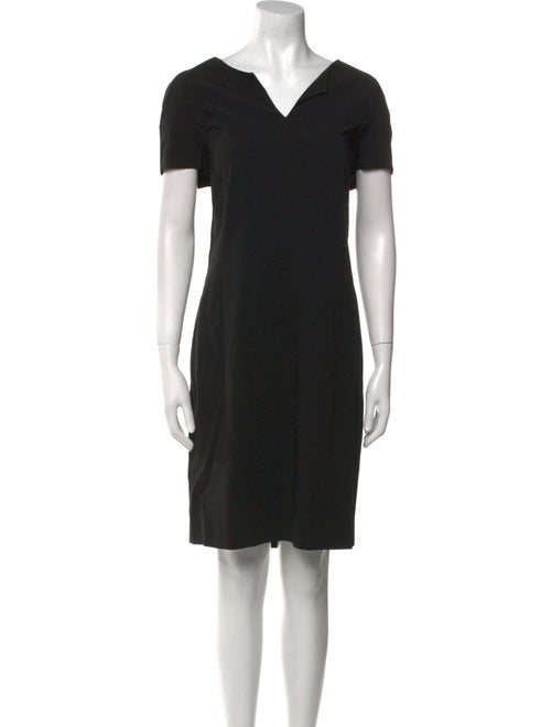 Gerard Darel V-Neck Knee-Length Dress