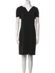 Gerard Darel V-Neck Knee-Length Dress