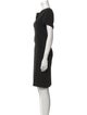 Gerard Darel V-Neck Knee-Length Dress