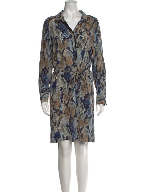 Gerard Darel Silk Knee-Length Dress