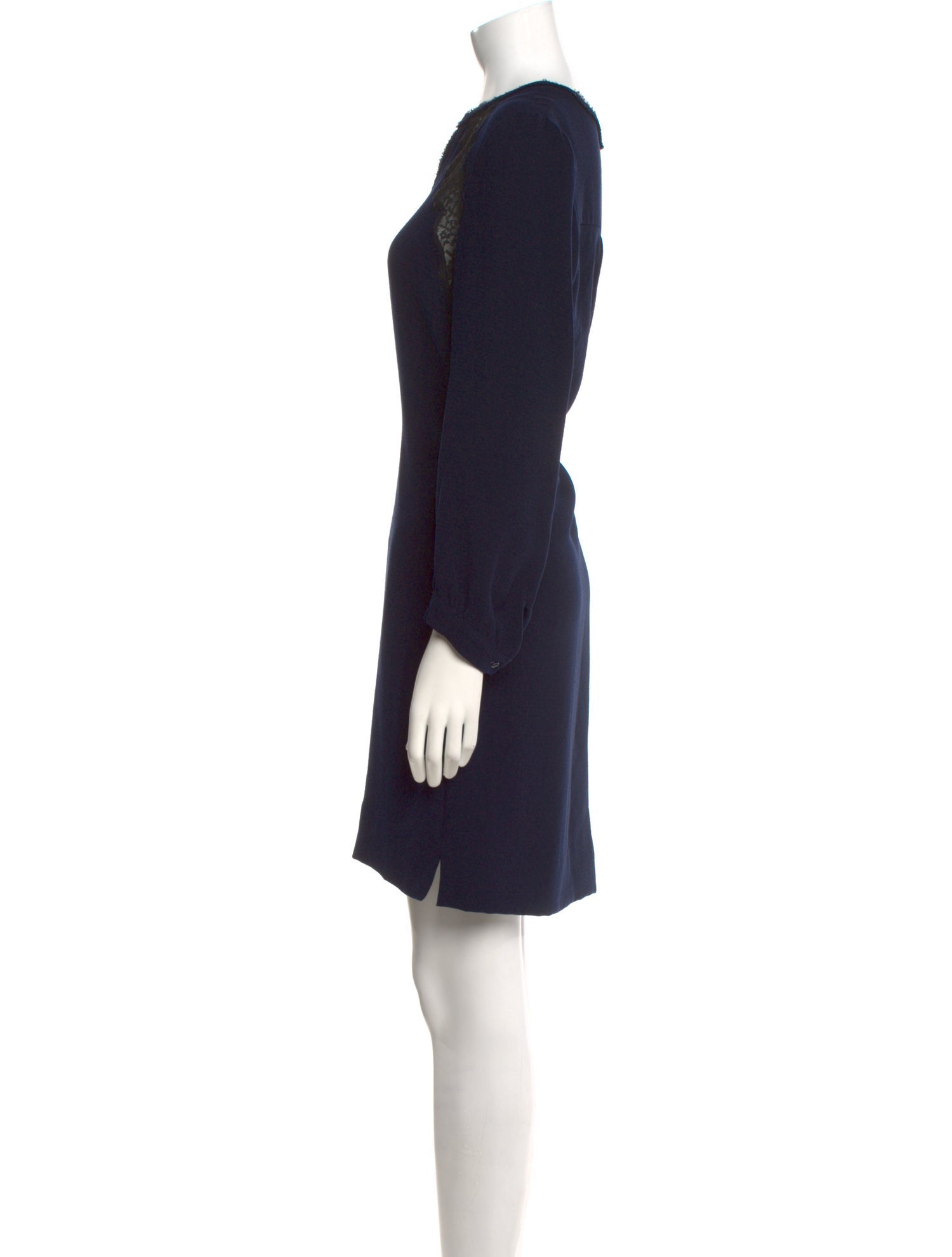 Gerard Darel V-Neck Knee-Length Dress