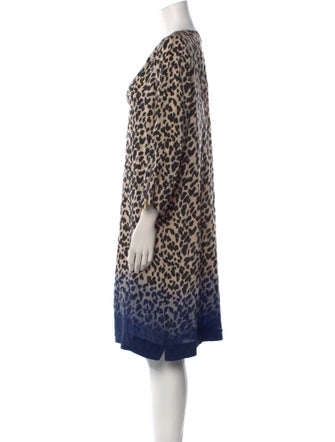 Gerard Darel Silk Knee-Length Dress