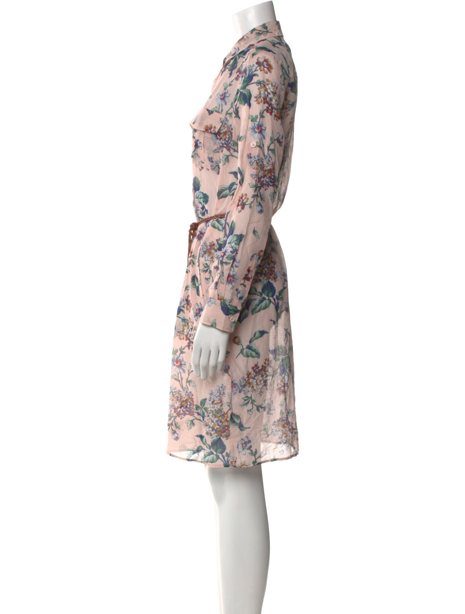 Gerard Darel Floral Print Knee-Length Dress