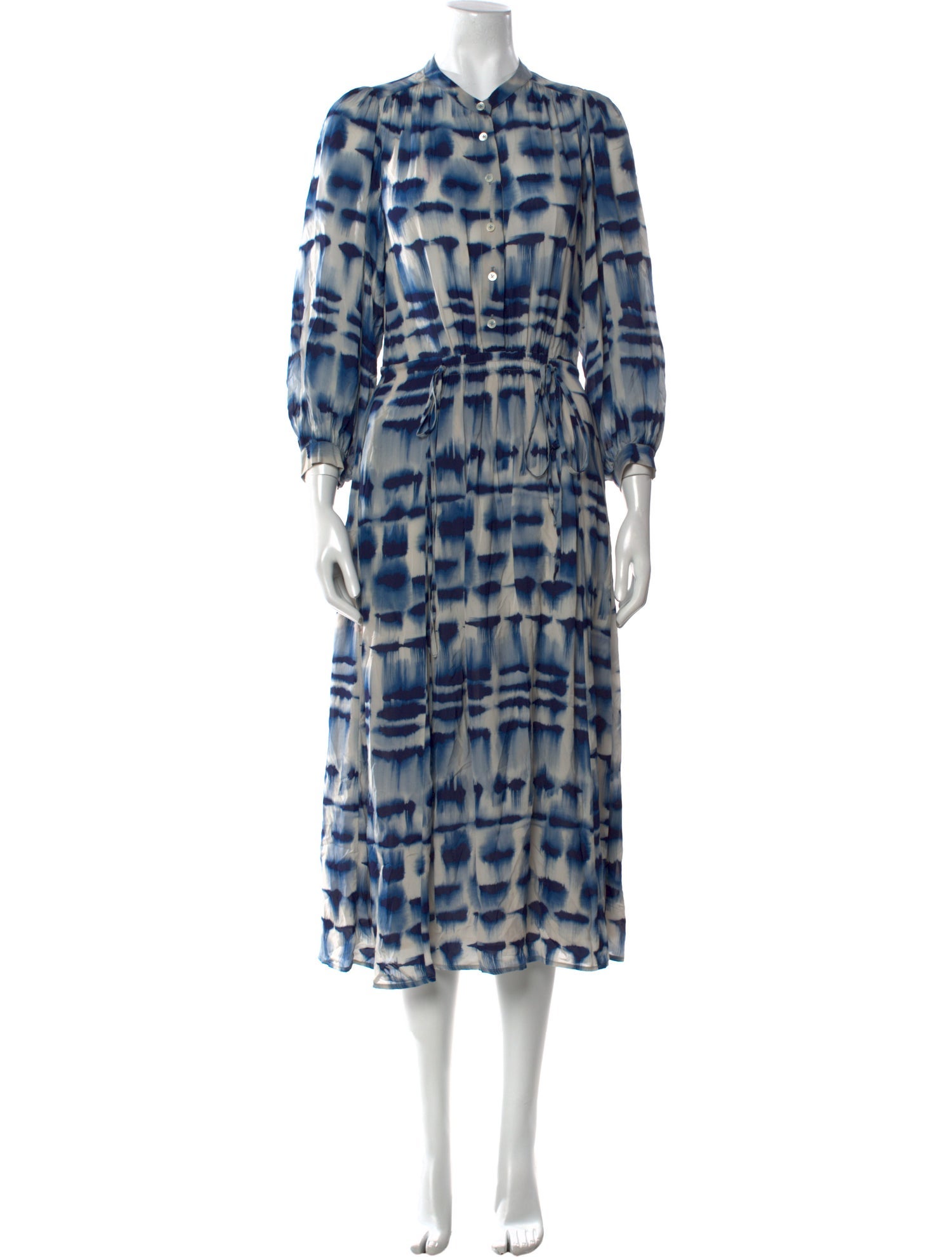 Gerard Darel Tie-Dye Print Long Dress
