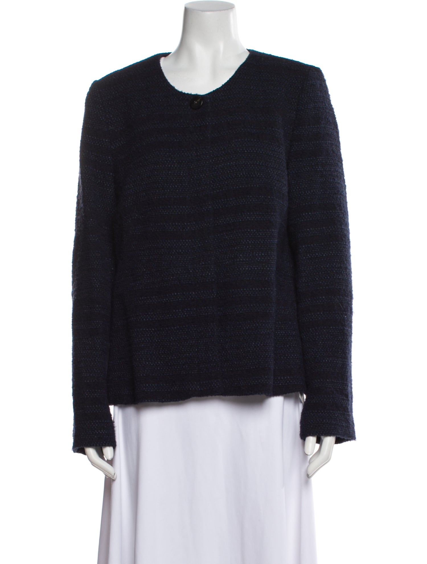 Gerard Darel Tweed Pattern Evening Jacket