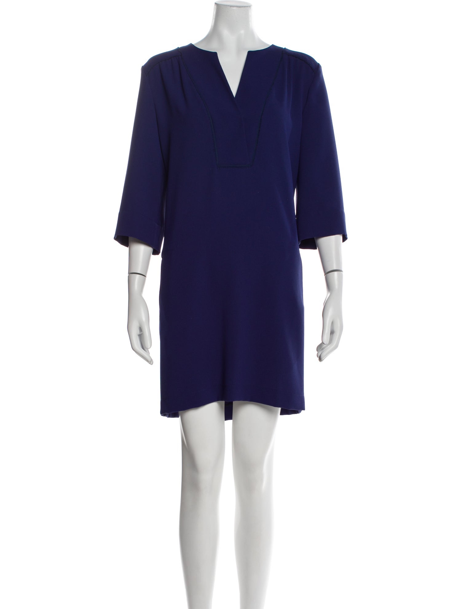 Gerard Darel V-Neck Mini Dress