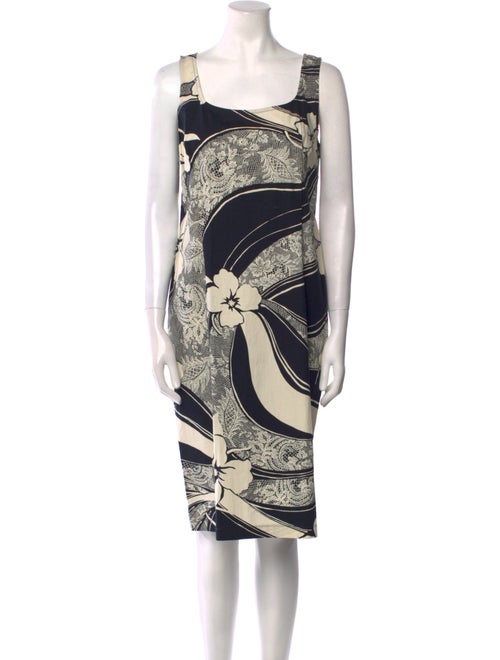 Gerard Darel Printed Knee-Length Dress