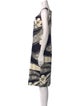 Gerard Darel Printed Knee-Length Dress