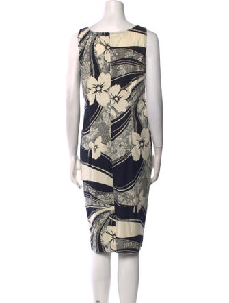 Gerard Darel Printed Knee-Length Dress