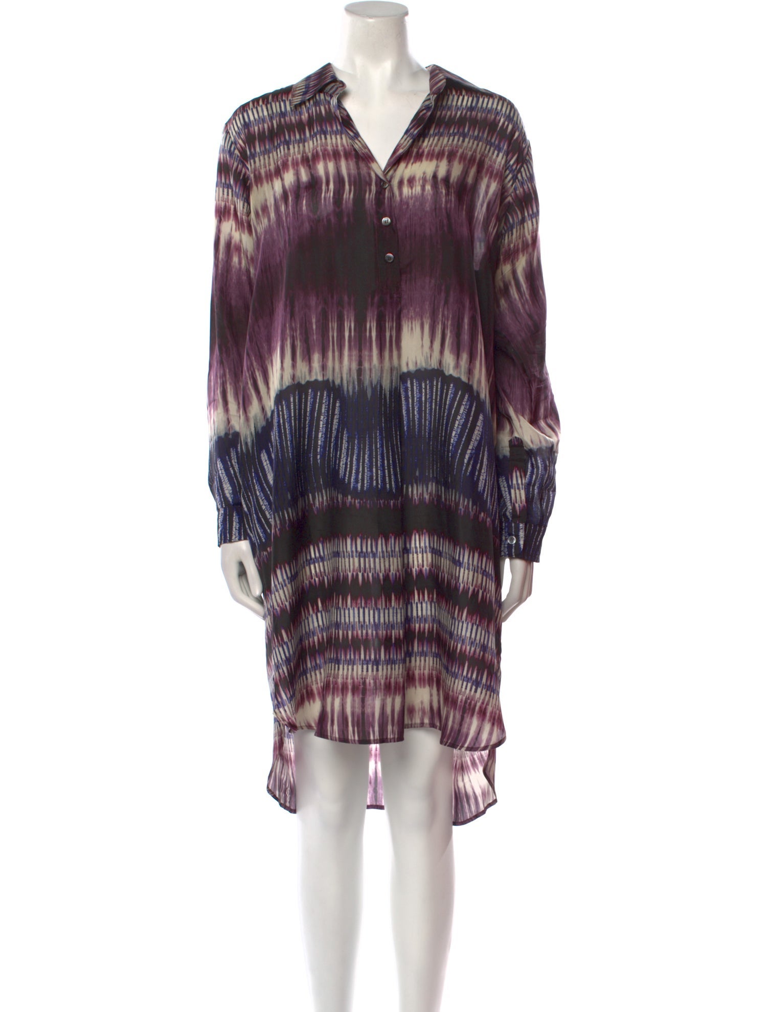 Gerard Darel Silk Knee-Length Dress