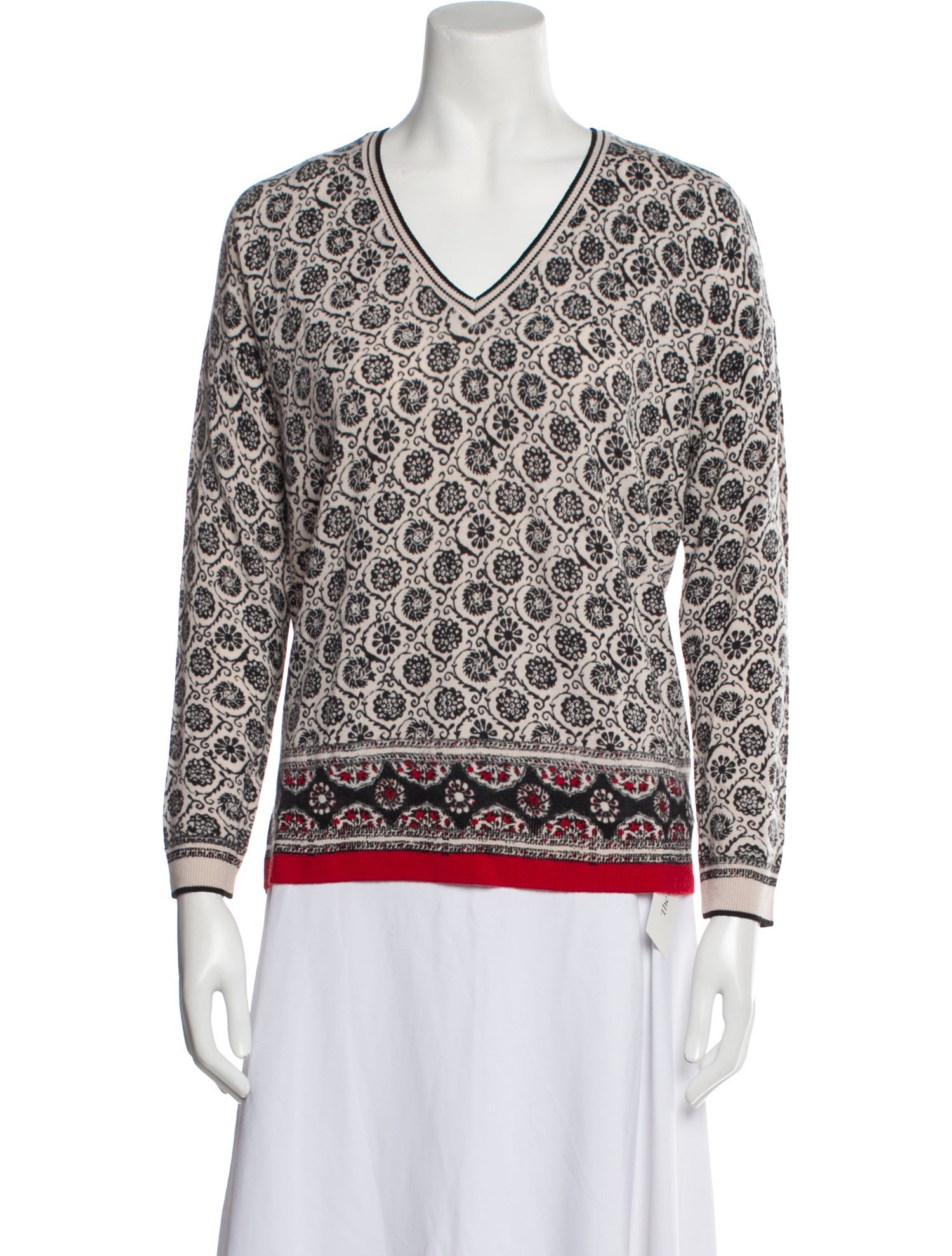 Gerard Darel Wool Printed Sweater
