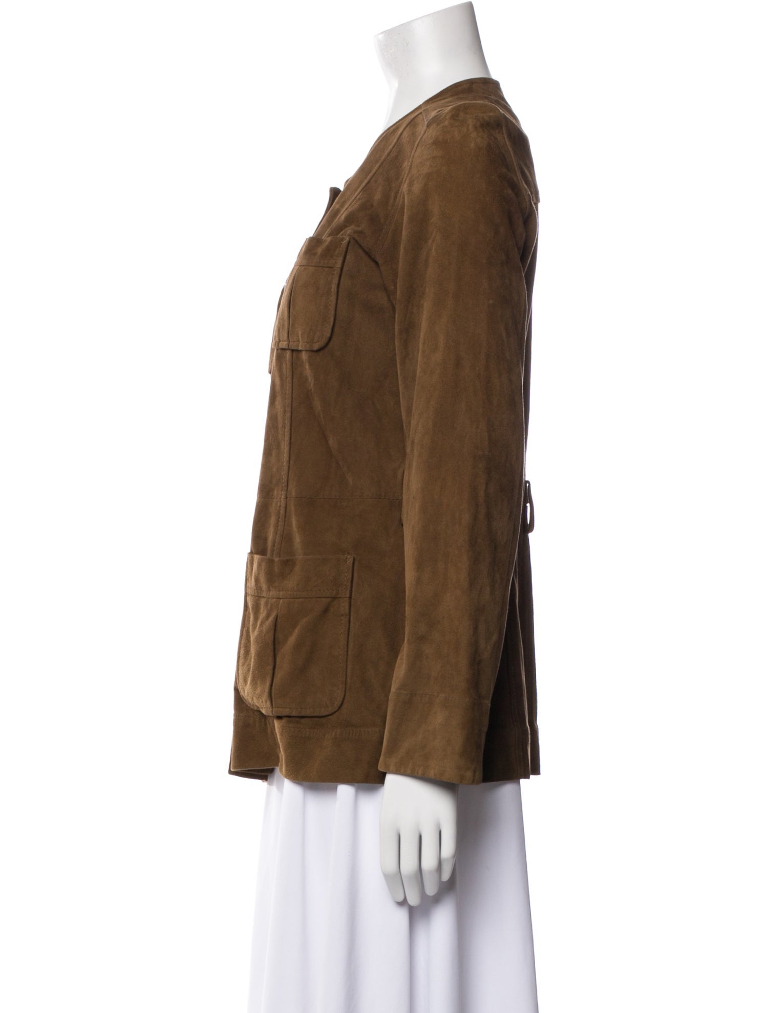 Gerard Darel Suede Utility Jacket