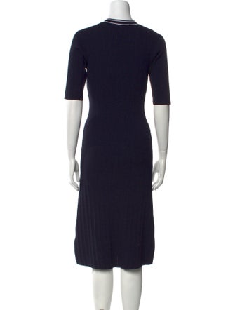 Gerard Darel V-Neck Midi Length Dress