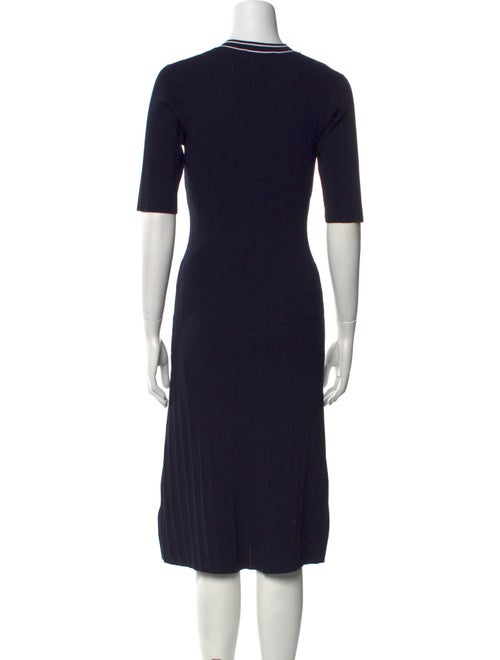 Gerard Darel V-Neck Midi Length Dress