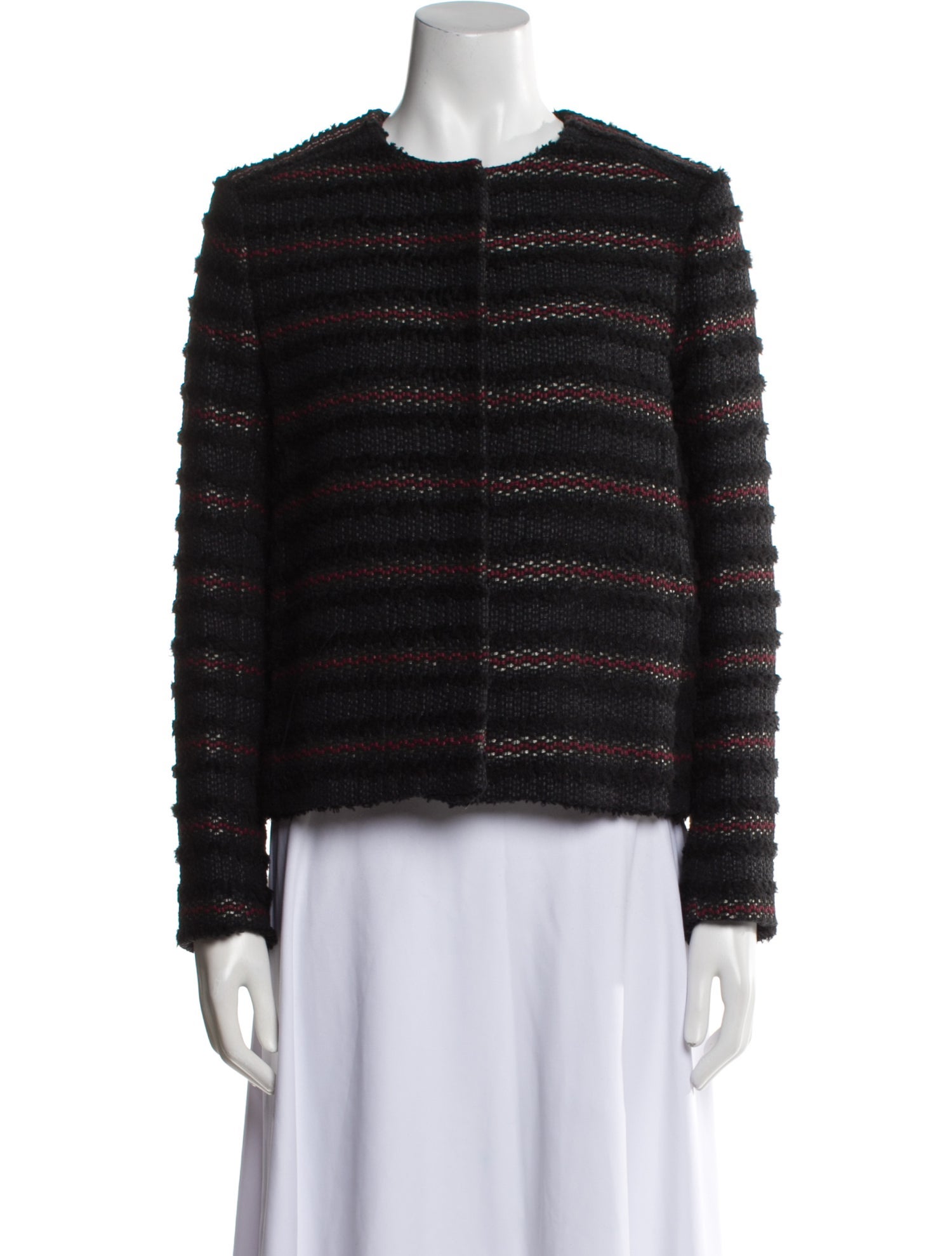 Gerard Darel Striped Evening Jacket