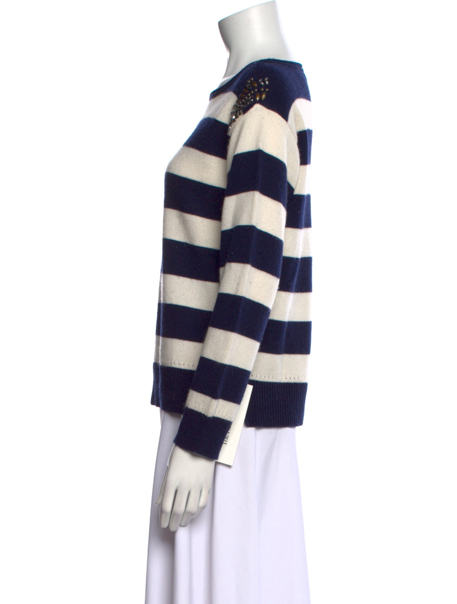 Gerard Darel Wool Striped Sweater