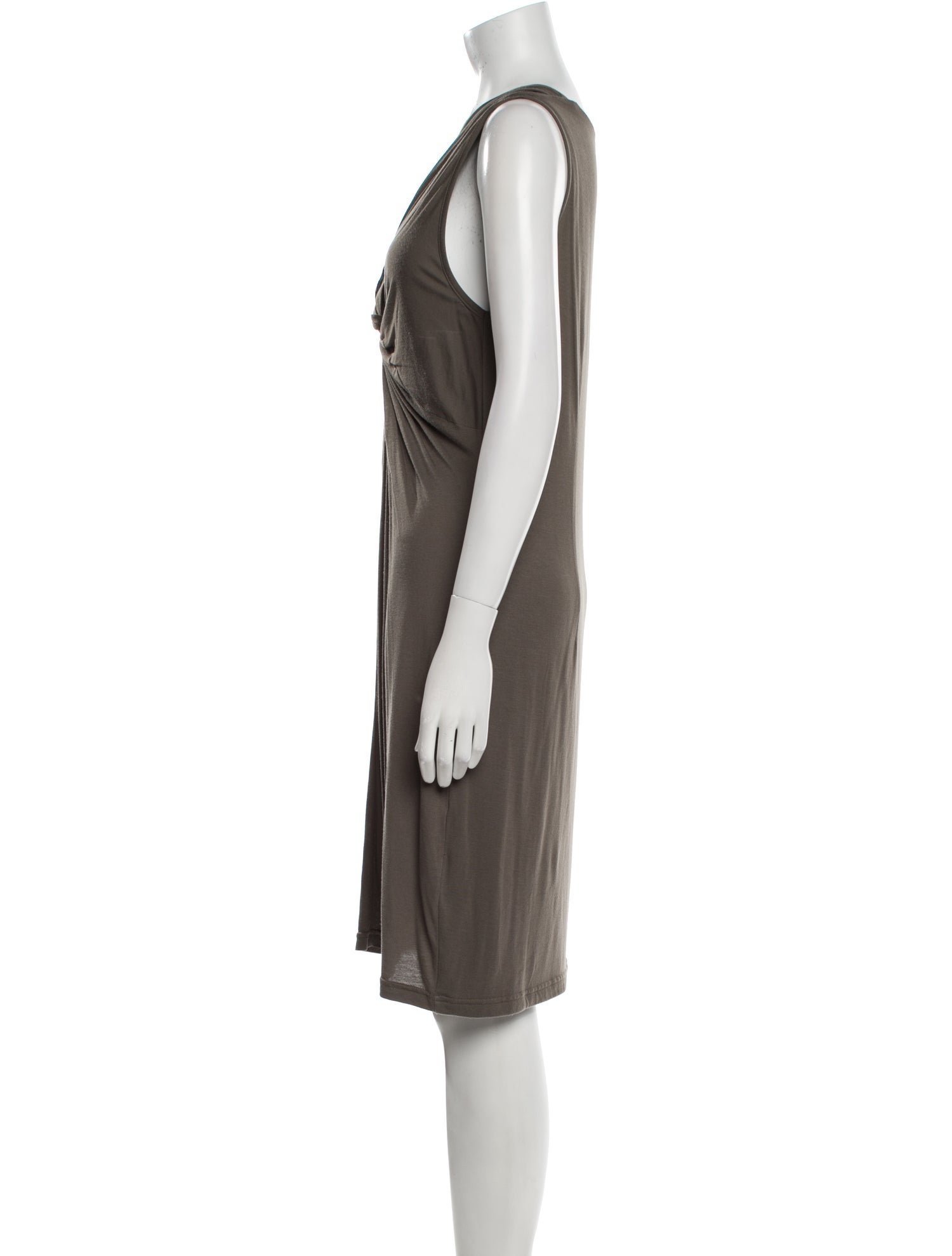 Gerard Darel V-Neck Knee-Length Dress