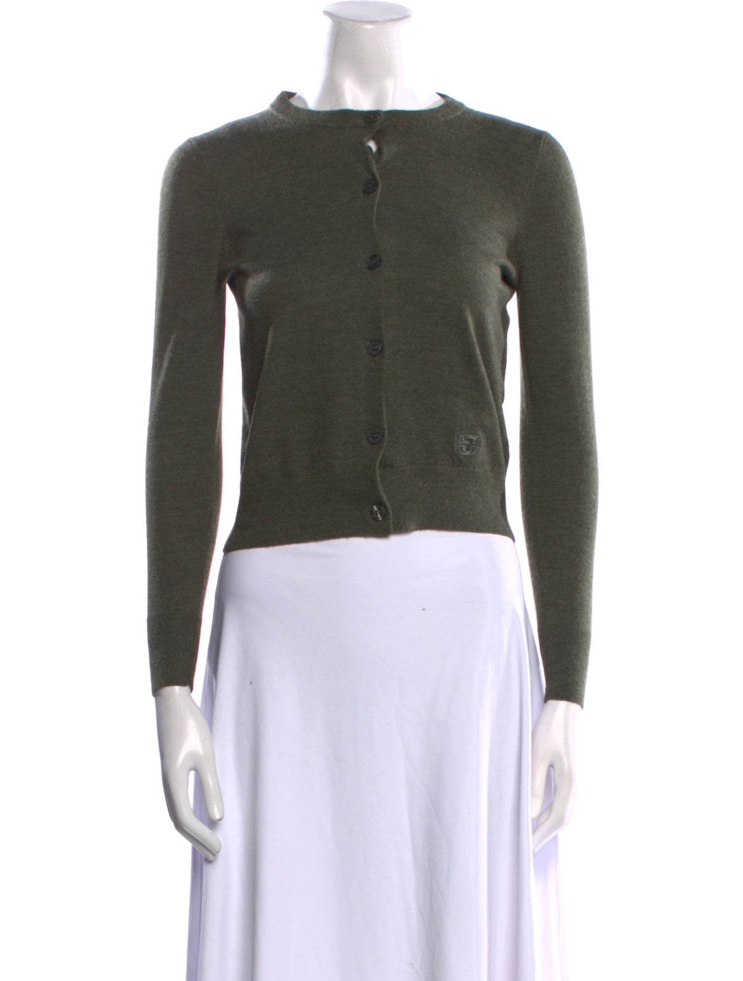 Gerard Darel Merino Wool Crew Neck Sweater