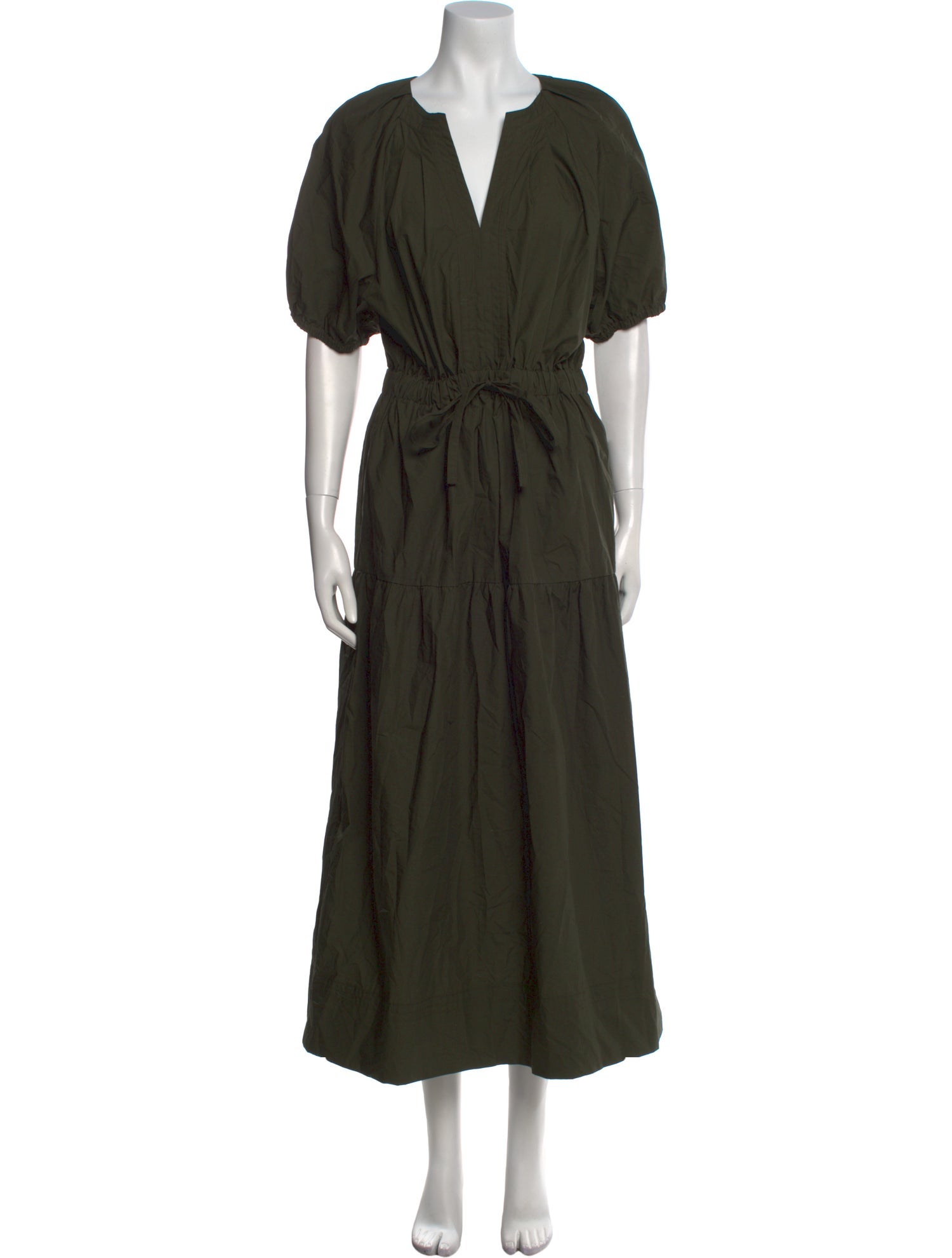 Gerard Darel V-Neck Long Dress