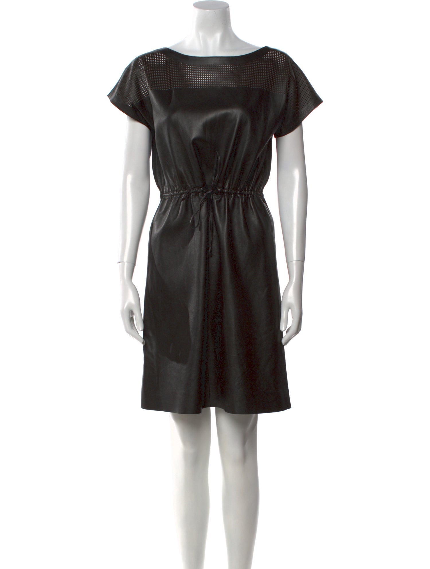 Gerard Darel Leather Mini Dress