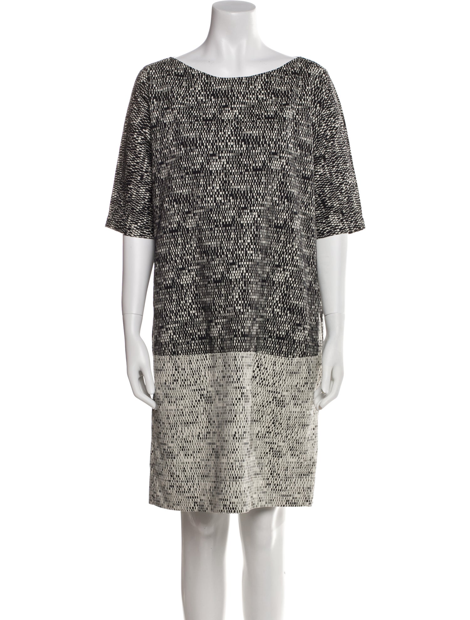 Gerard Darel Printed Mini Dress