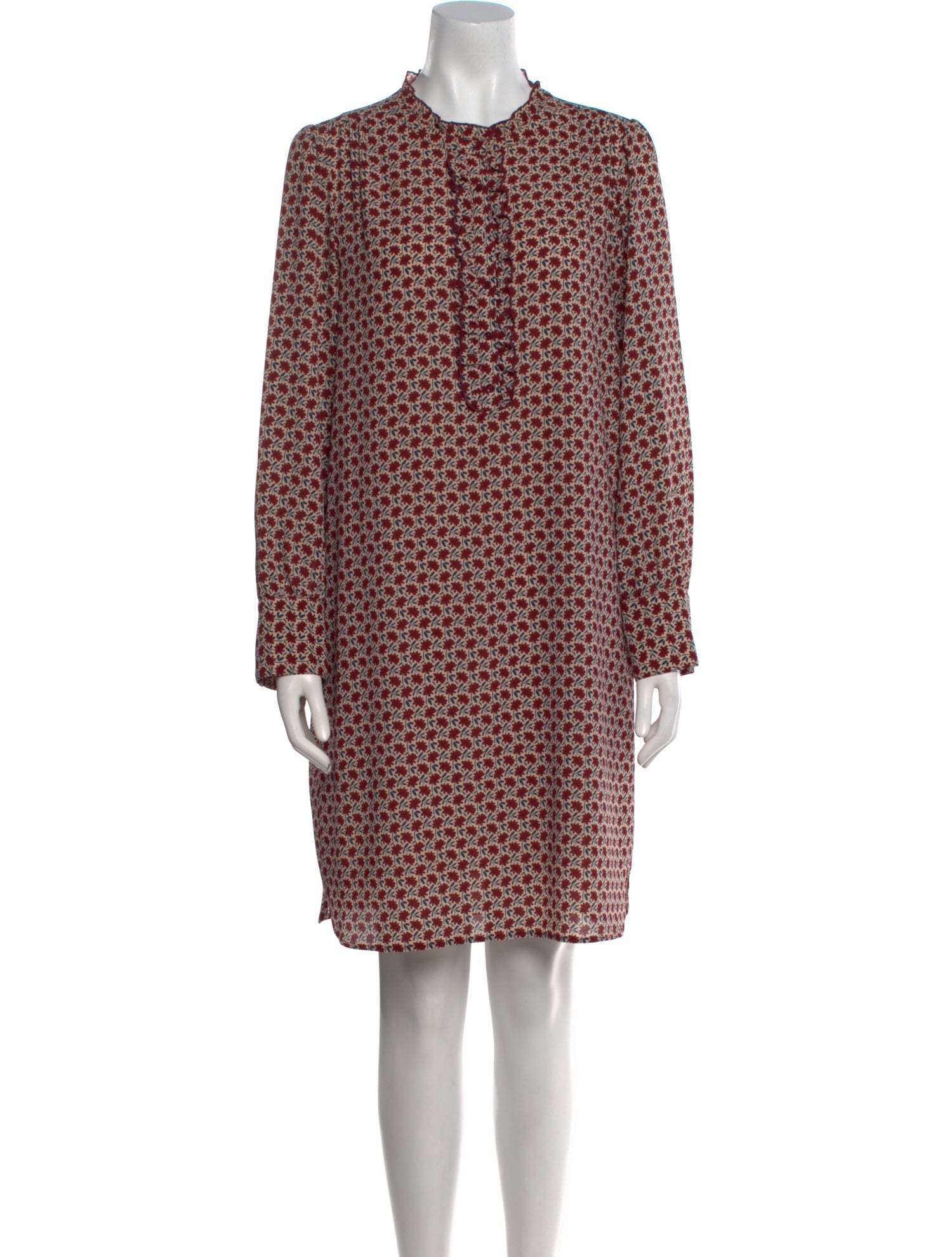 Gerard Darel Printed Knee-Length Dress