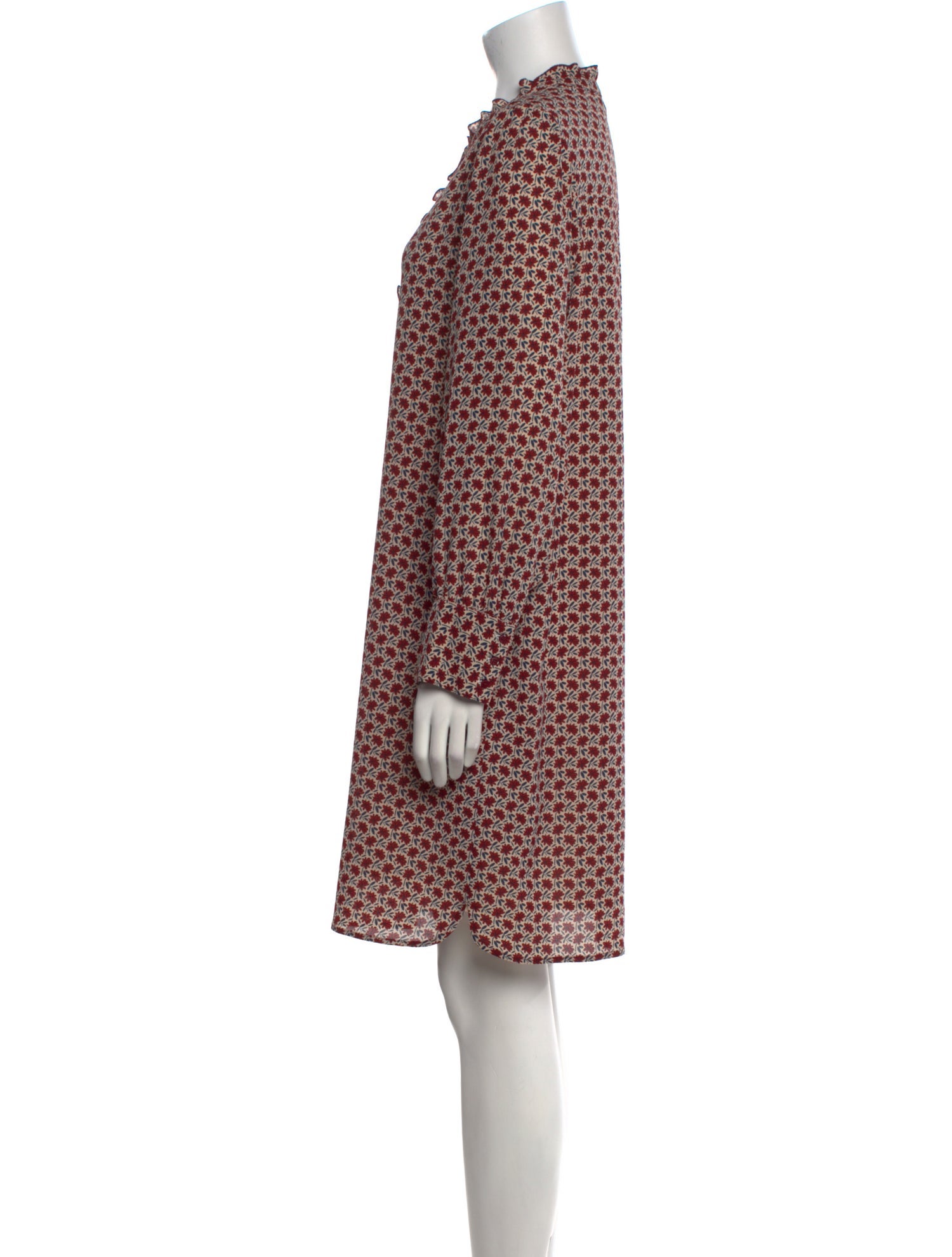 Gerard Darel Printed Knee-Length Dress