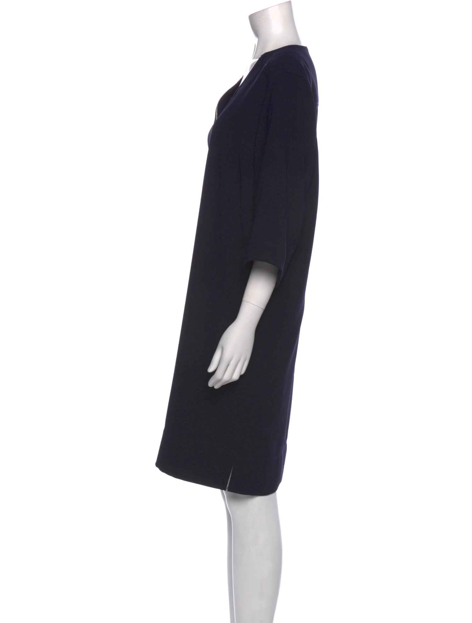 Gerard Darel V-Neck Knee-Length Dress