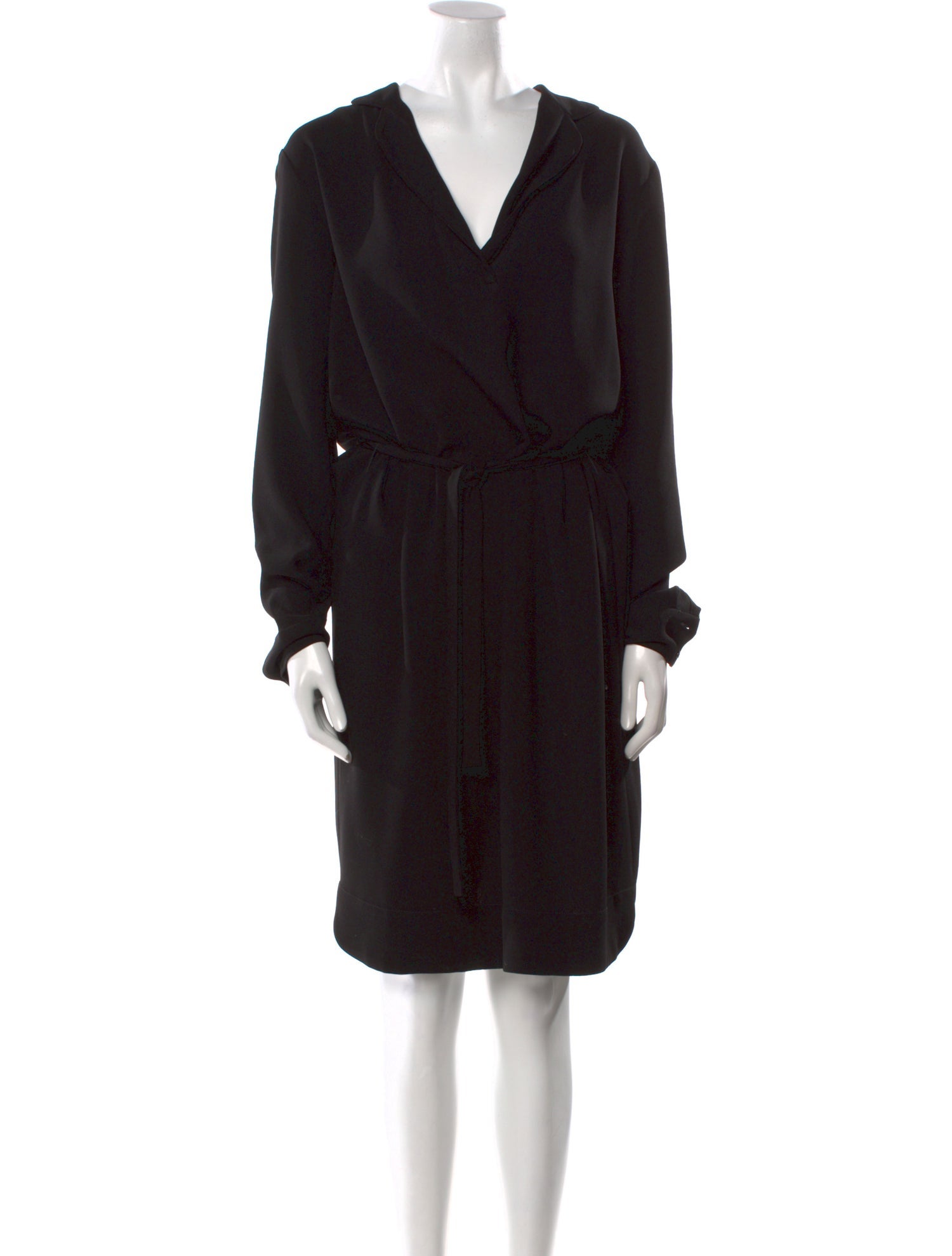 Gerard Darel V-Neck Midi Length Dress