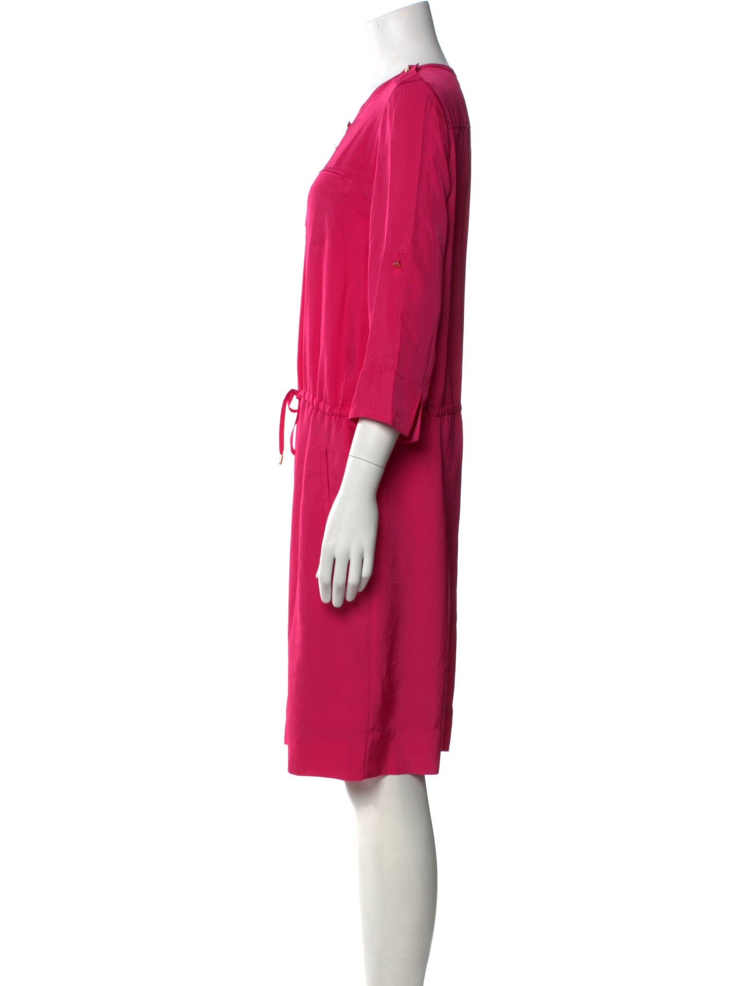 Gerard Darel Crew Neck Knee-Length Dress