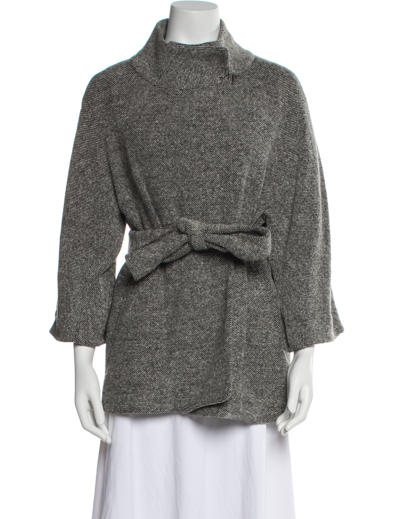 Gerard Darel Virgin Wool Tweed Pattern Evening Jacket
