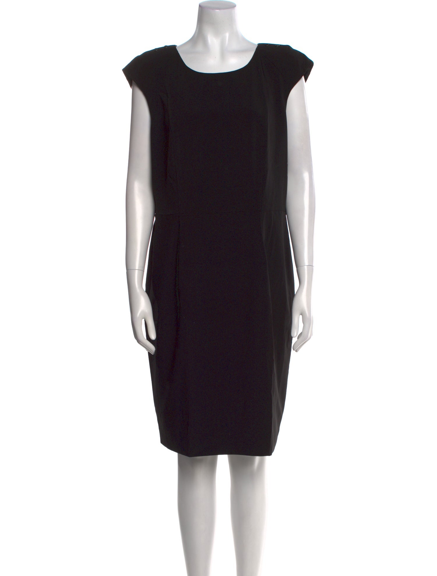Gerard Darel Scoop Neck Knee-Length Dress