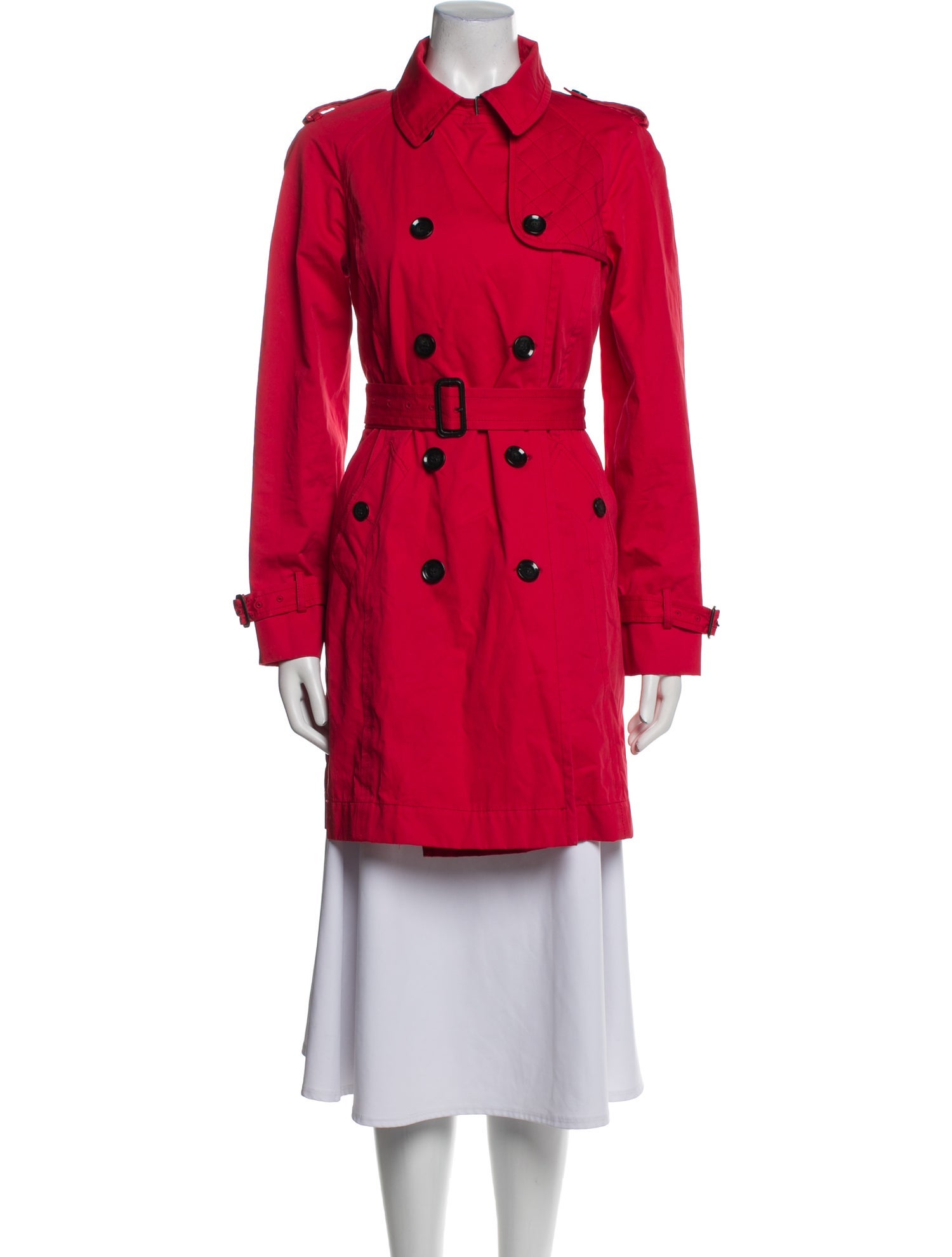 Gerard Darel Leather Trench Coat