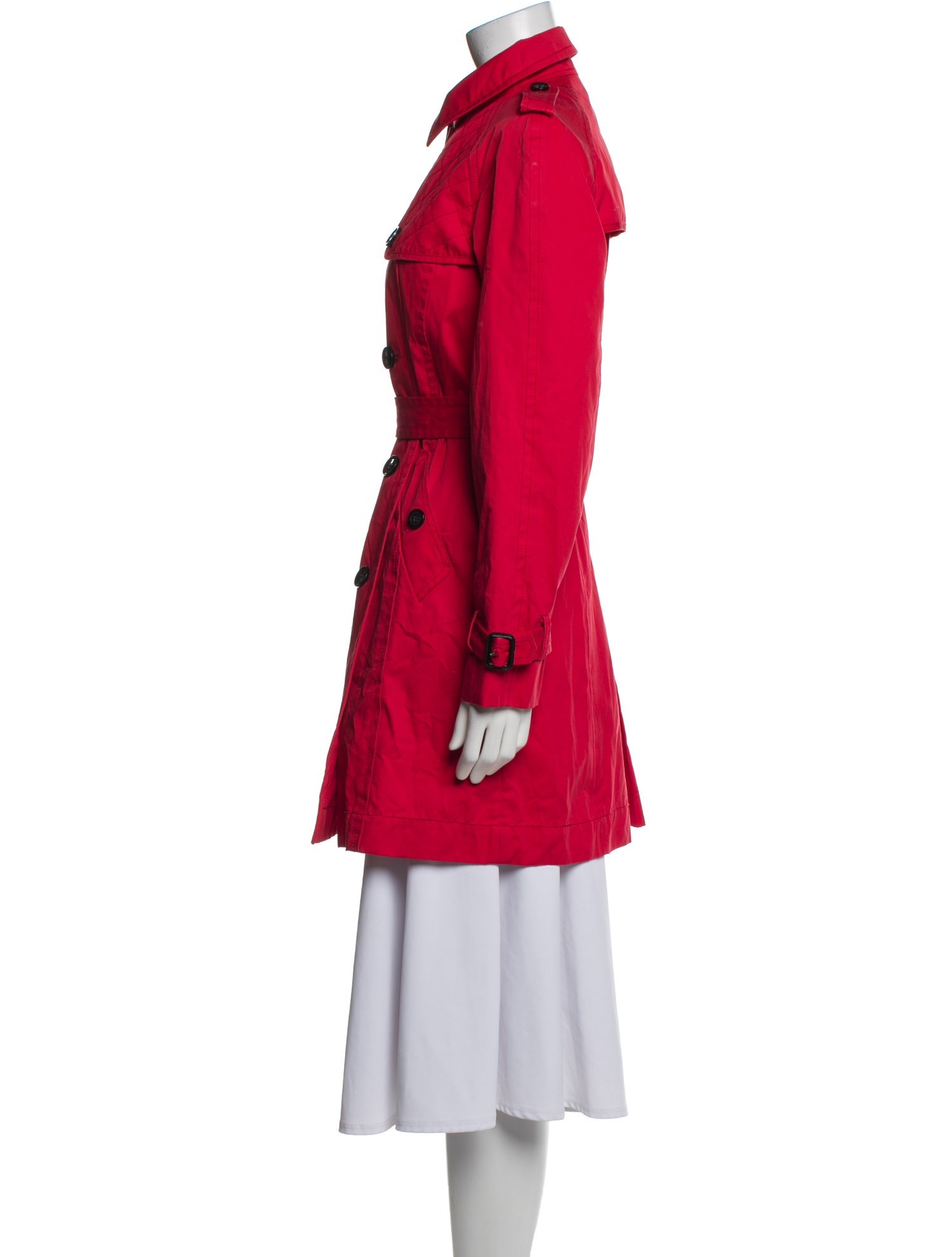 Gerard Darel Leather Trench Coat