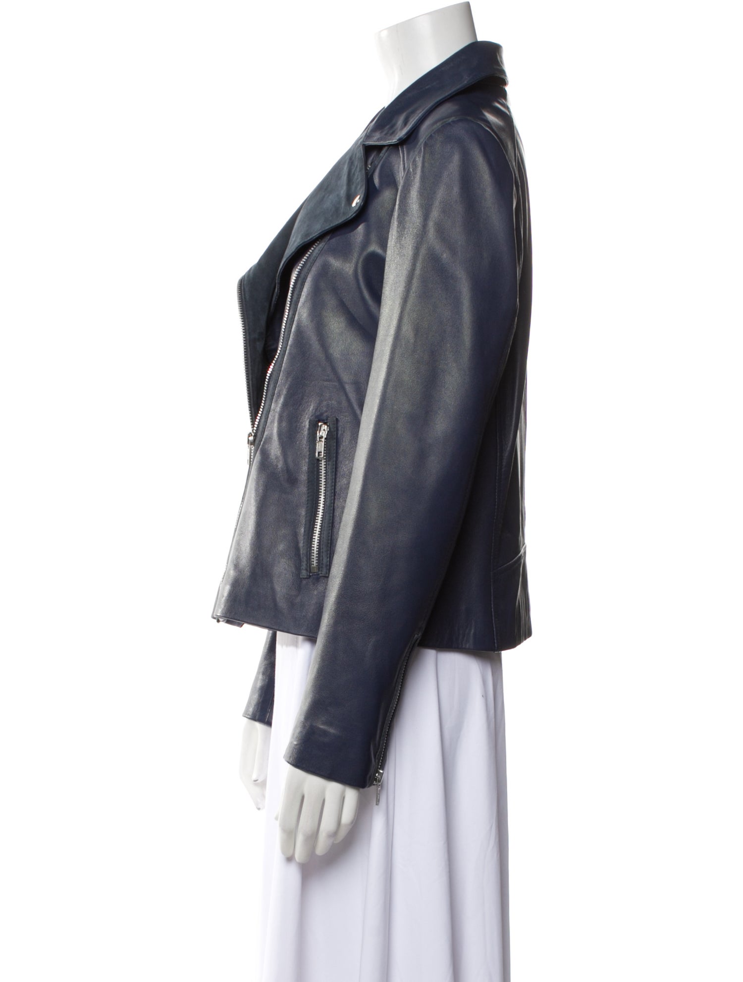 Gerard Darel Leather Biker Jacket